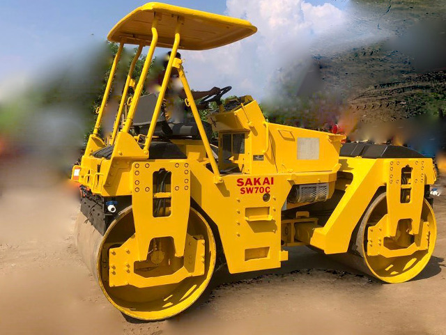 Sakai Sw70c Tandem Roller In Malaysia Penang I Machine