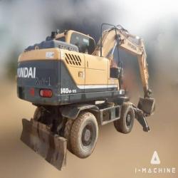 Excavator HYUNDAI R140W-95 Wheel Excavator MALAYSIA, JOHOR