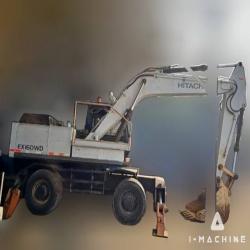 Excavator HITACHI EX160WD-2 Wheel Excavator MALAYSIA, SEMBILAN