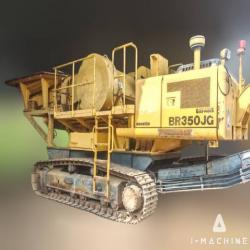 Rock Mining KOMATSU BR350JG-1 Mobile Crusher MALAYSIA, SELANGOR